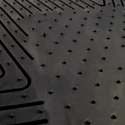 Custom Printed Heavy Duty All - Weather Vinyl Molded Car Mats (2 - Piece Set) - Detail Direct