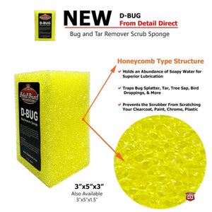 D-BUG Scrubber Sponge - Detail Direct