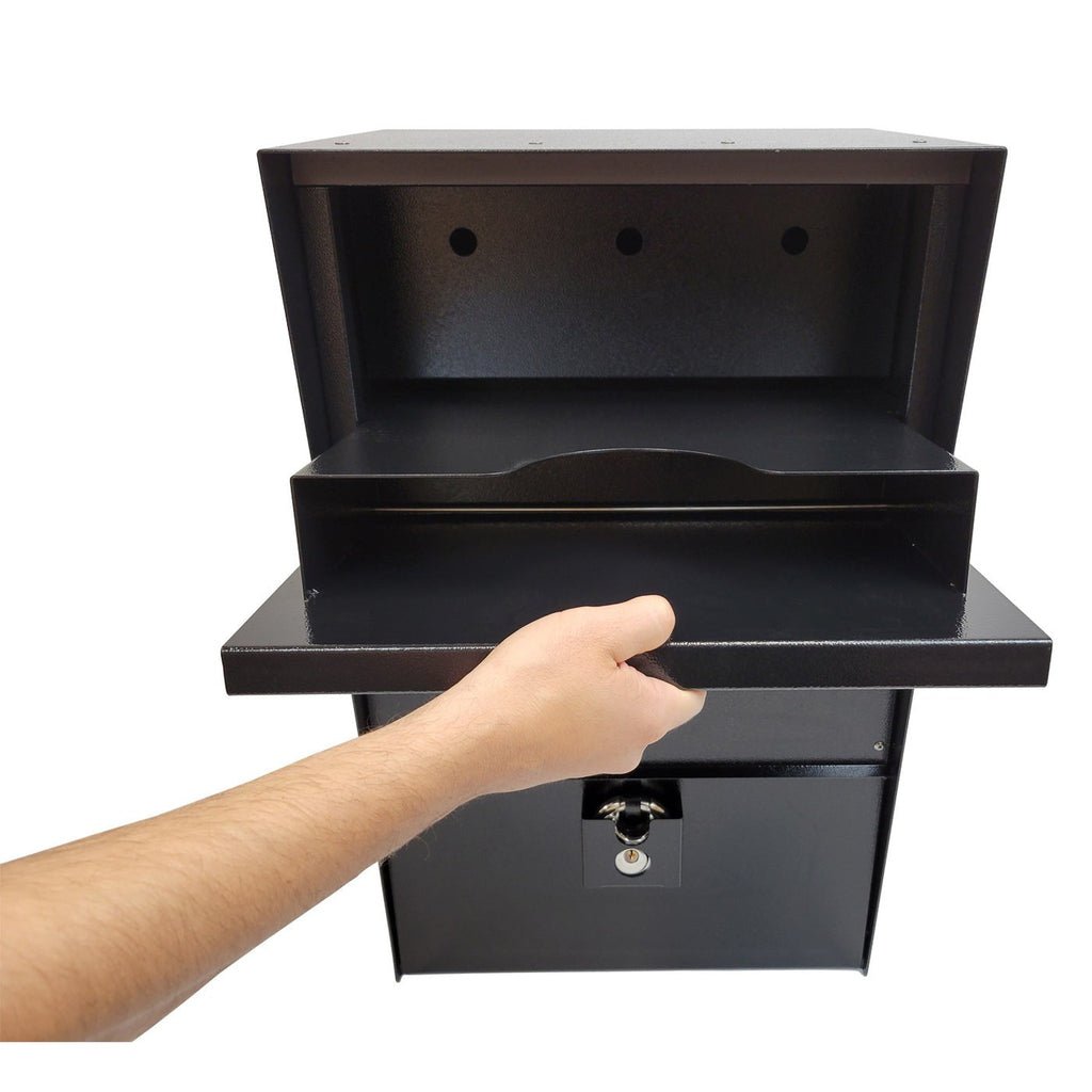 Deluxe Self - Contained After Hours Car Key Night Drop Box - Detail Direct