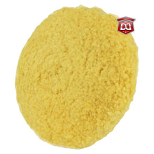 Load image into Gallery viewer, DETAIL DIRECT 8 Inch Double Sided Yellow Wool Blend Polishing Pad - Detail Direct