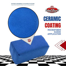 Load image into Gallery viewer, DETAIL DIRECT Blue Suede Microfiber Ceramic Coating Applicator - Detail Direct