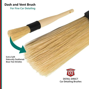 DETAIL DIRECT Boars Hair Detail Brush 10-Inch - Detail Direct