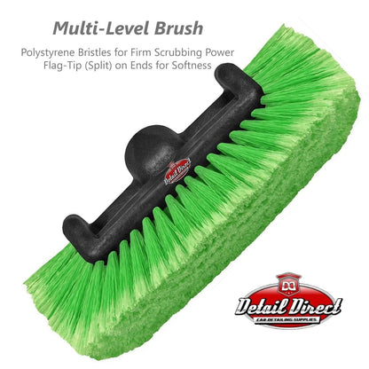 DETAIL DIRECT Car Wash Brush 5-Level with Soft Bristles - Detail Direct