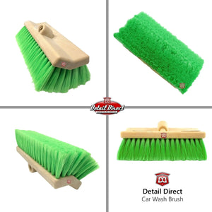 DETAIL DIRECT Car Wash Brush Bi-Level with Extra Soft Bristles - Detail Direct