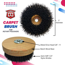 Load image into Gallery viewer, DETAIL DIRECT Carpet Cleaning Brush for High Speed Polisher - Detail Direct