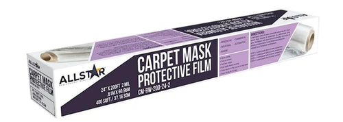 DETAIL DIRECT Carpet Mask Protective Film - Reverse Wind 50' Roll - Detail Direct
