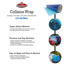 Load image into Gallery viewer, DETAIL DIRECT Collision Wrap Blue 90 Day UV 2.5 mil - Detail Direct