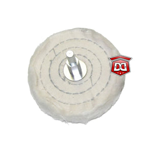 DETAIL DIRECT Cotton Polishing Wheel Medium Grade 3-Inch - Detail Direct