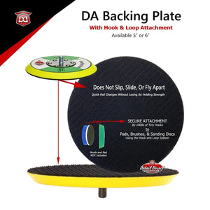 Detail Direct DA Backing Plates 5" or 6" - Detail Direct