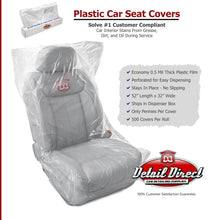 Load image into Gallery viewer, DETAIL DIRECT Disposable Car Seat Covers (500 Roll) - Detail Direct