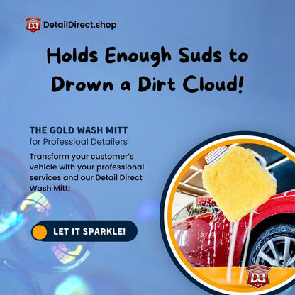 DETAIL DIRECT Gold Car Wash Mitt - Detail Direct