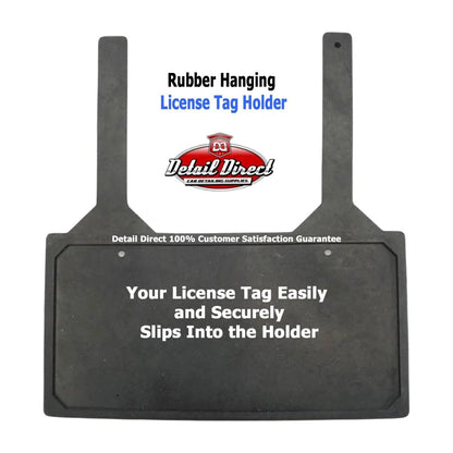DETAIL DIRECT License Plate Rubber Holder - Detail Direct
