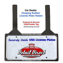 Load image into Gallery viewer, DETAIL DIRECT License Plate Rubber Holder - Detail Direct