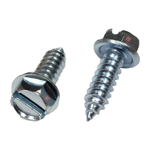 DETAIL DIRECT License Plate Screws Hex Head #14 x 3/4" (100 Pack) - Detail Direct