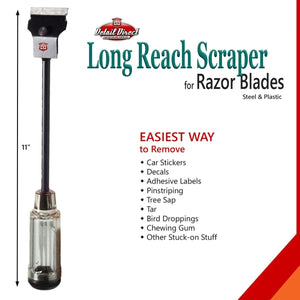 DETAIL DIRECT Long Reach Razor Blade Scraper - Detail Direct