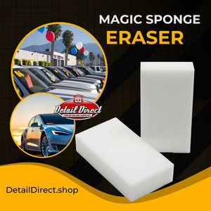 DETAIL DIRECT Magic Foam Eraser Sponge - 50 Pack - Detail Direct