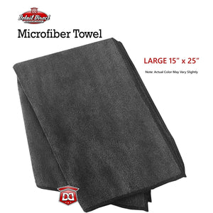 DETAIL DIRECT Microfiber Towels 15" x 25" (Case of 50) - Detail Direct