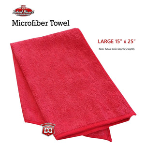 DETAIL DIRECT Microfiber Towels 15" x 25" (Case of 50) - Detail Direct