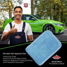 Load image into Gallery viewer, DETAIL DIRECT Microfiber Wax Applicator Pad 3 x 5 x 1 - Detail Direct