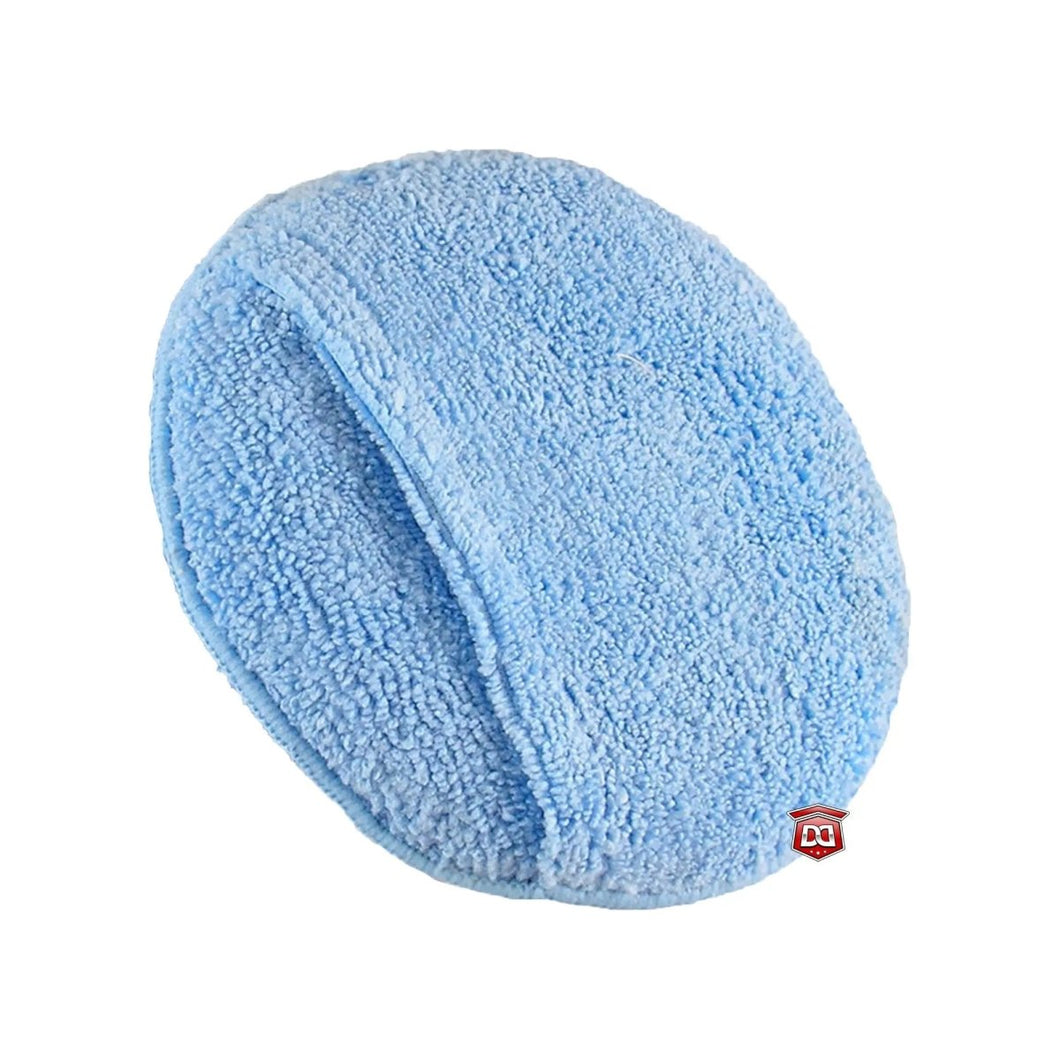 DETAIL DIRECT Microfiber Wax Applicator Pad with Pocket 5.5 Inch - Detail Direct