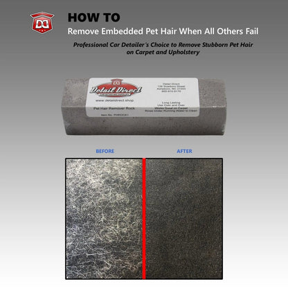 DETAIL DIRECT Pet Hair Remover Rock - Detail Direct