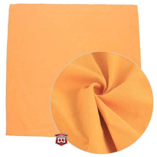 DETAIL DIRECT Suede Microfiber Cloths 16 x 16 Orange (12 Pack) - Detail Direct