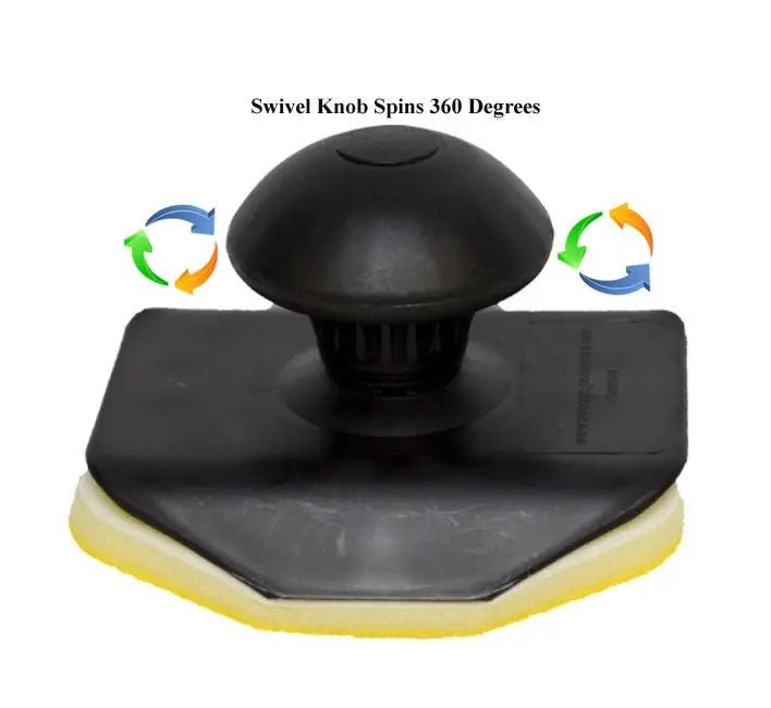DETAIL DIRECT Tire Shine Applicator with Swivel Knob - Detail Direct