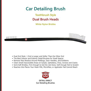 DETAIL DIRECT Toothbrush Style Detail Brush Dual End - Detail Direct