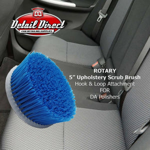 DETAIL DIRECT Upholstery Cleaning Brush for Dual Action Polisher - Detail Direct