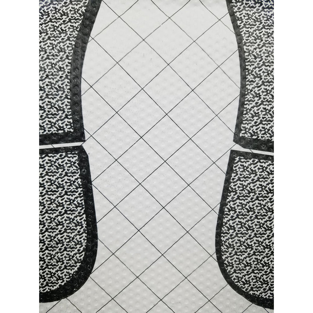 Double Poly - Coated Dimpled Disposable Automotive Paper Floor Mats - 82# Stock (Package of 250) - Detail Direct