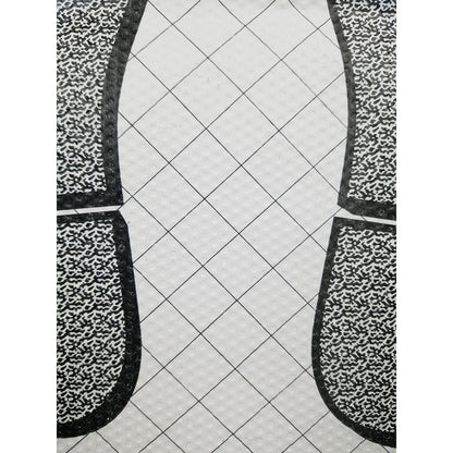 Double Poly - Coated Dimpled Disposable Automotive Paper Floor Mats - 82# Stock (Package of 250) - Detail Direct