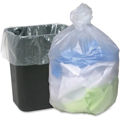 Everyday Genuine Joe Can Liners High-Density 6 mic 10 Gallon (1000 Pack) - Detail Direct
