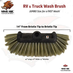 HAWG HAIR Car Wash Brush 5-Level Design with Extra Soft Bristles - Detail Direct