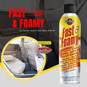 Hi-Tech Fast & Foamy Carpet and Upholstery Cleaner - Detail Direct