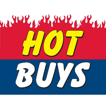 Hot Buys Car Flag - Detail Direct
