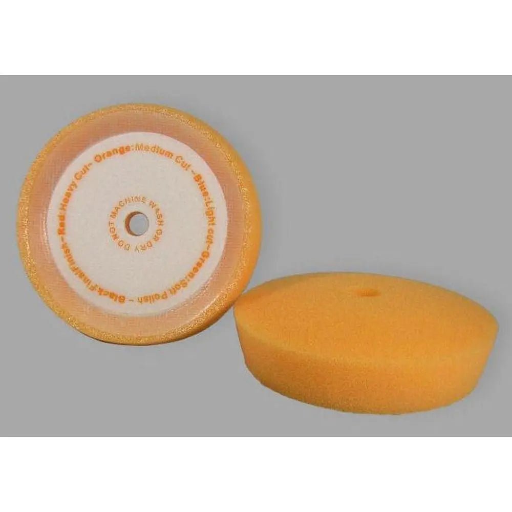 Medium Cut Orange Curved Euro Foam - 6” - Detail Direct