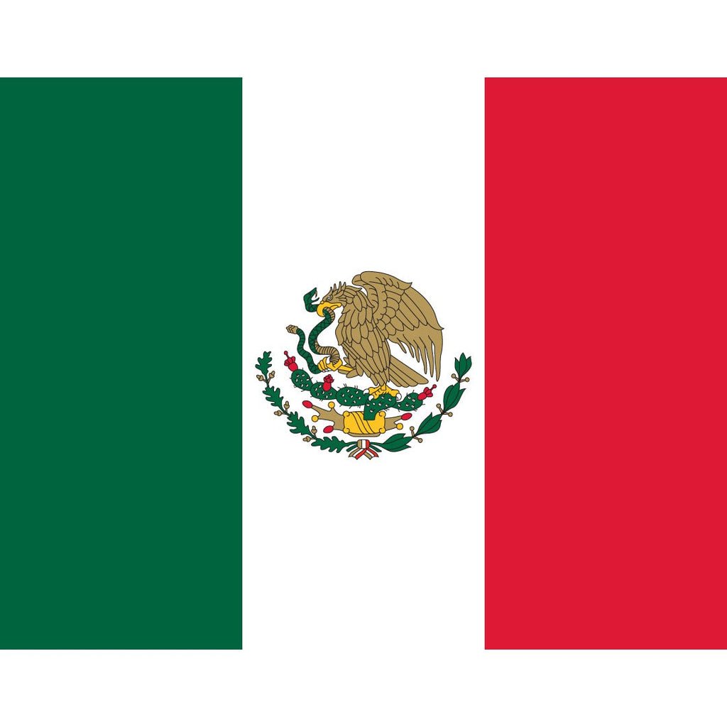 Mexico Car Flag - Detail Direct