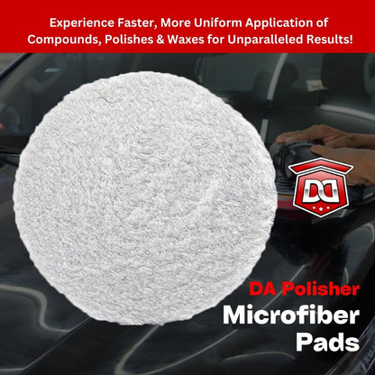 Microfiber Buffing and Polishing Pads for DA Polishers - Detail Direct