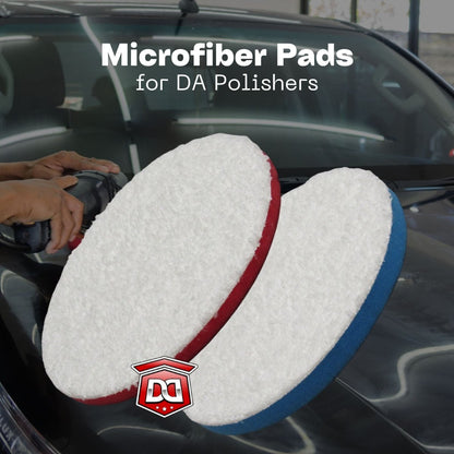 Microfiber Buffing and Polishing Pads for DA Polishers - Detail Direct