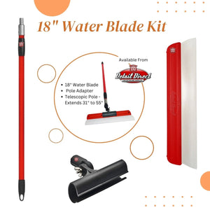 One Pass Water Blade 3-Piece Kit (Choose Size) - Detail Direct