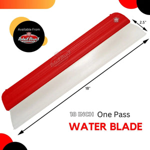 One Pass Water Blade Car Drying Squeegee (Choose Size) - Detail Direct