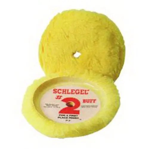 Schlegel 275C Polishing Pad, Hook and Loop Attachment, 100% Wool Blend Pad - Detail Direct