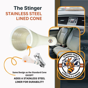 Stinger Cleaning Gun Metal Lined Cone - Detail Direct