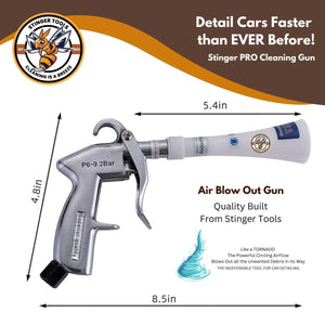 Stinger PRO Multi-Purpose Dry Cleaning Gun - Detail Direct