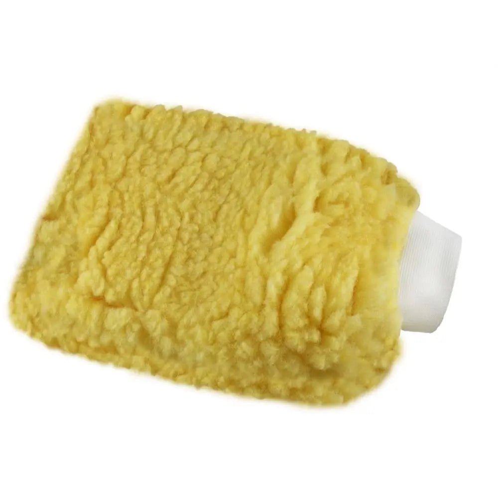 VALUE LINE Car Wash Mitt Gold with Cuff - Detail Direct