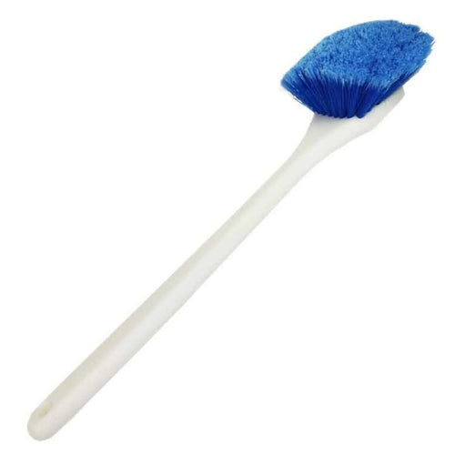 VALUE LINE Wheel and Tire Brush with Long Handle Soft Bristles - Detail Direct