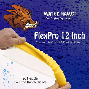 Water Hawg™ Car Drying Squeegee 12-Inch Flexible Water Blade - Detail Direct